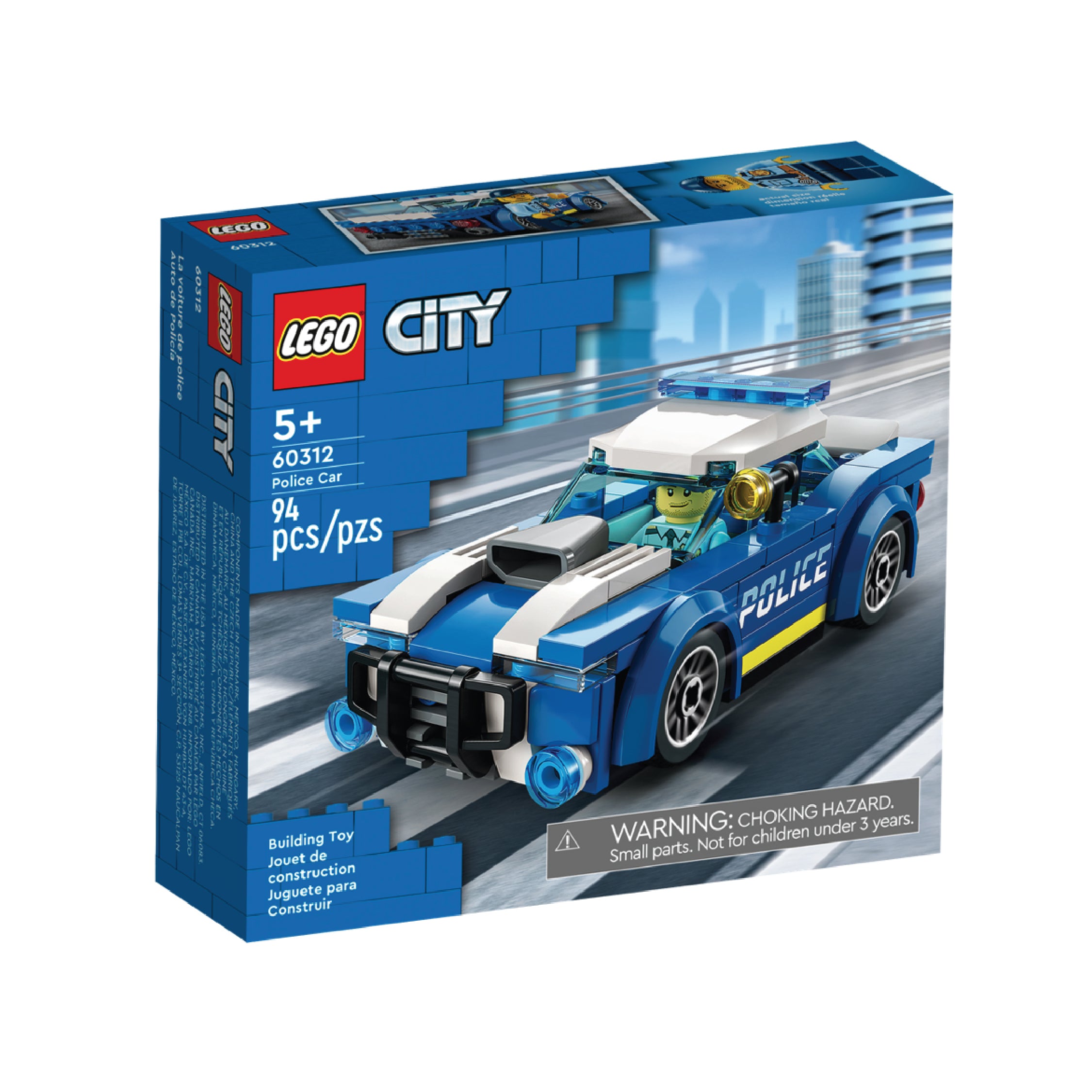 Lego pull back police car sale