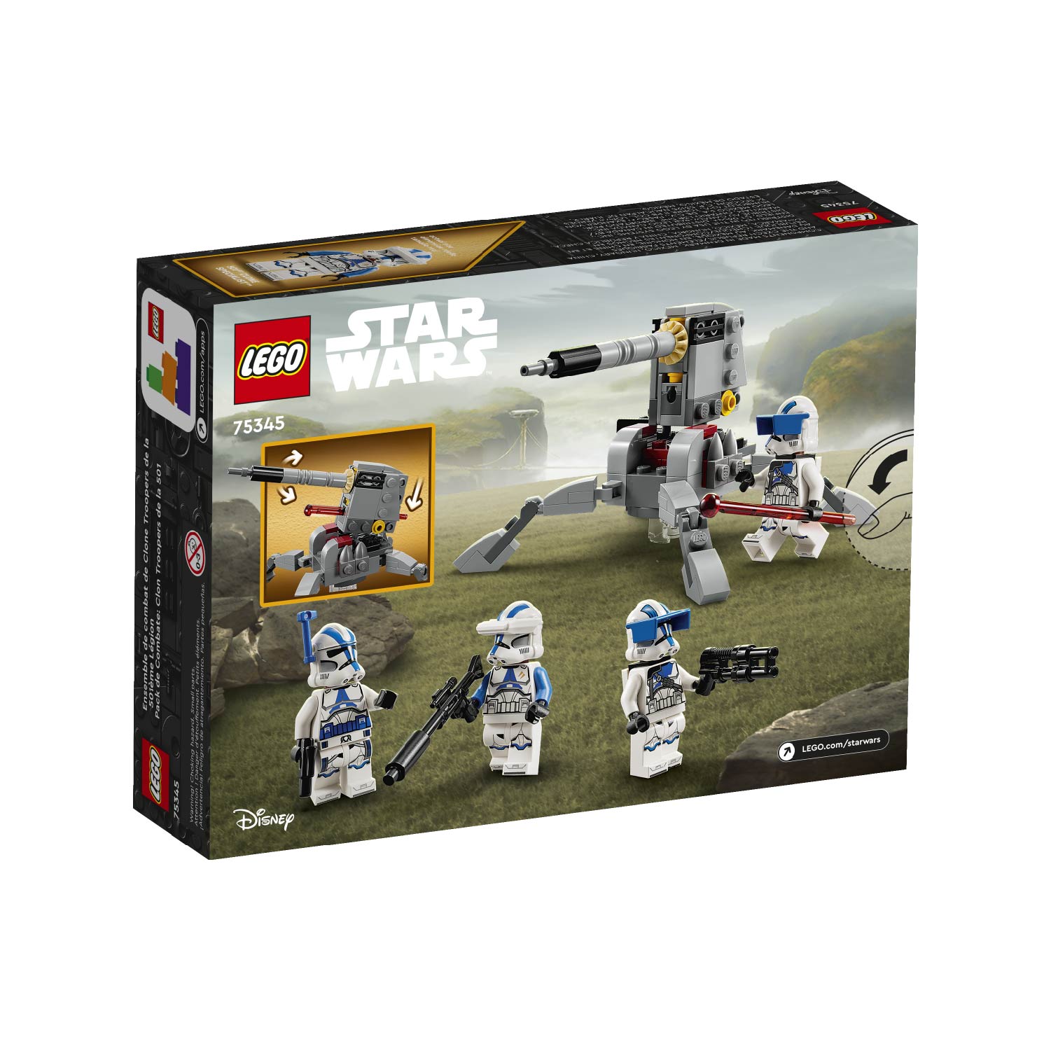 Lego jedi and clone online trooper battle pack