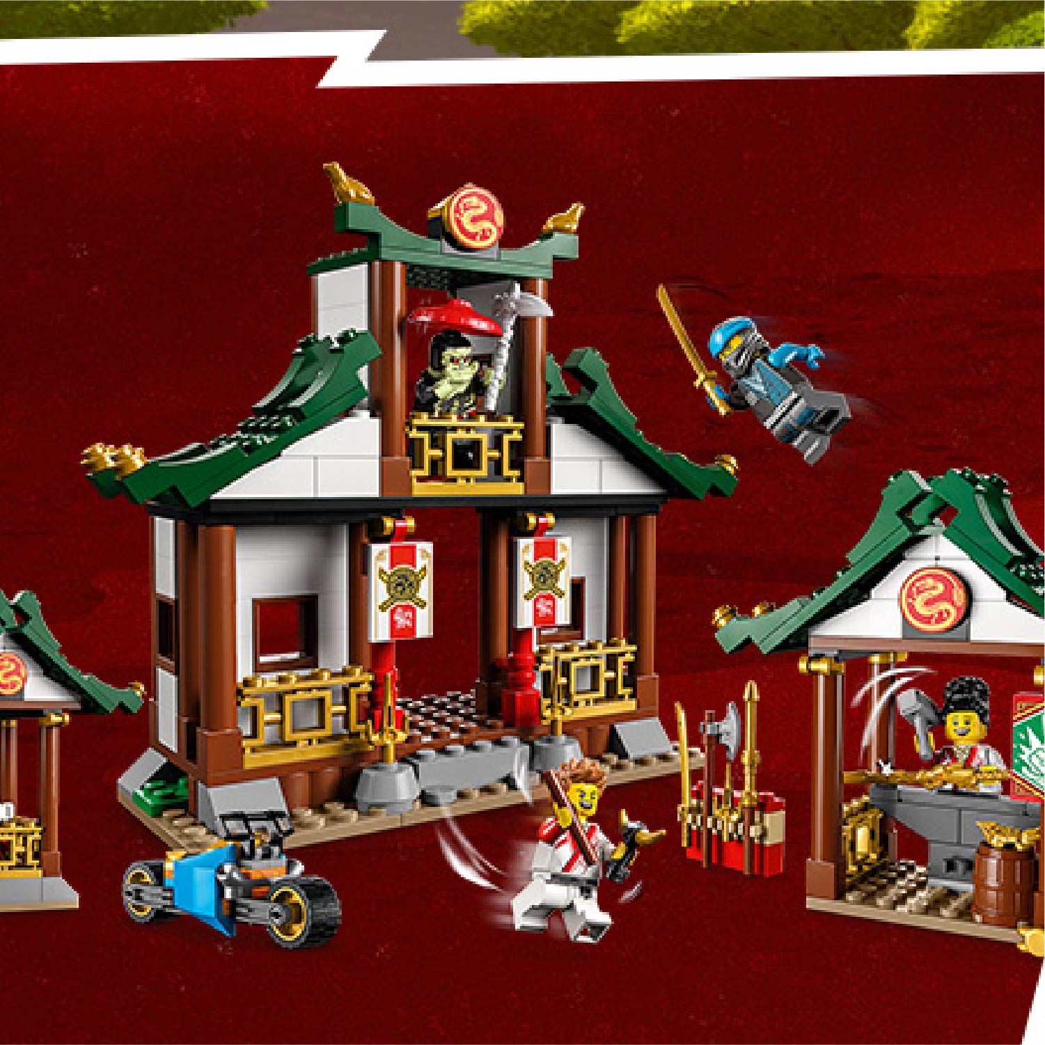 Ninjas little hot sale toy house